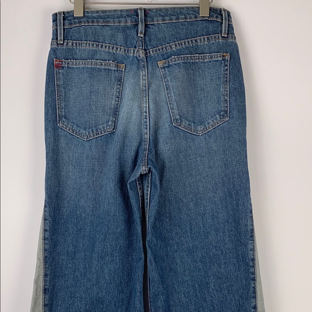 BDG Roxi Spliced High Rise Flare Jeans 27 - Picture 9 of 11